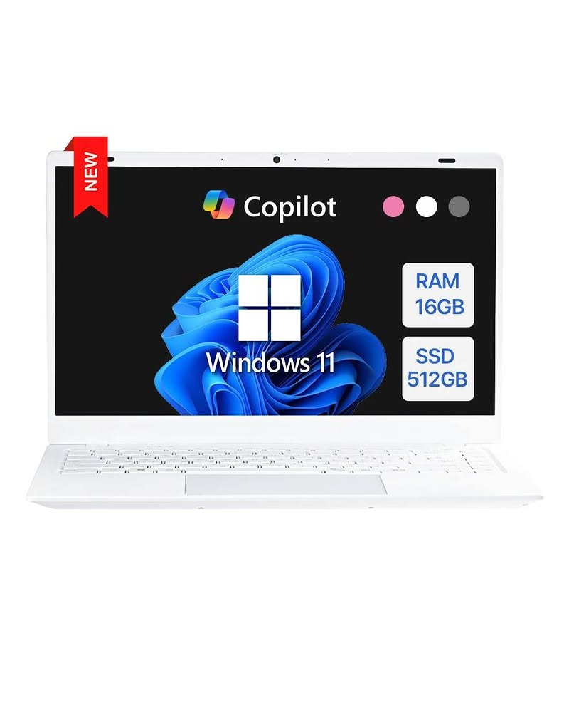 Daowiz 14" Intel N100 Laptop – 16GB RAM, 512GB SSD