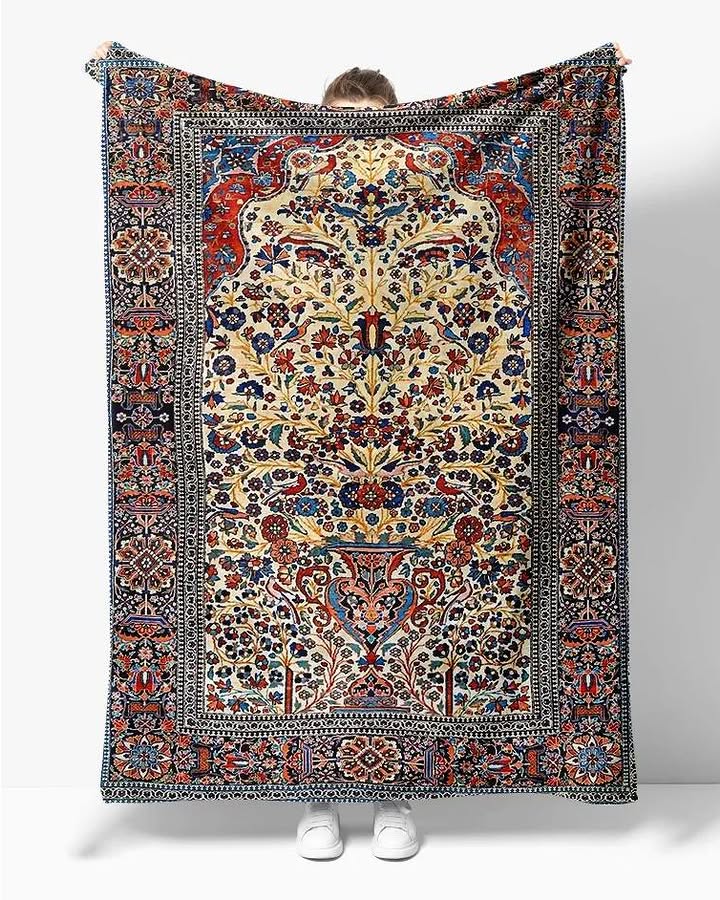 Afghan Maimana Kilim Rug – Ethnic Tribal Flatweave