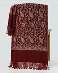 Embroidered Ethnic Shawl Scarf