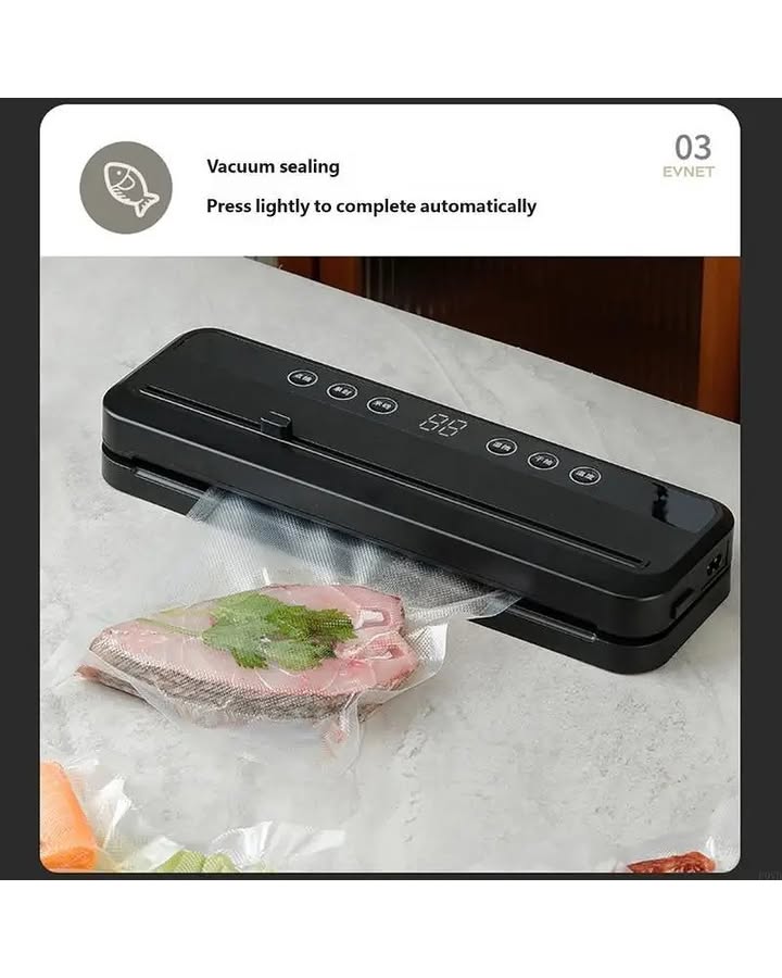 Vacuum Sealer Machine – Automatic Food Sealer, 110V