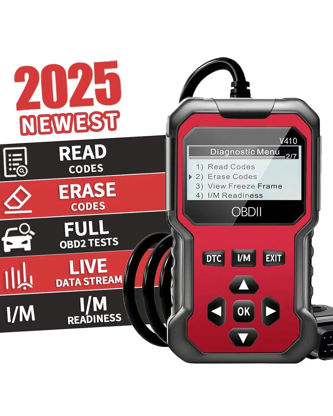 OBD2 Scanner – Engine Fault Code Reader
