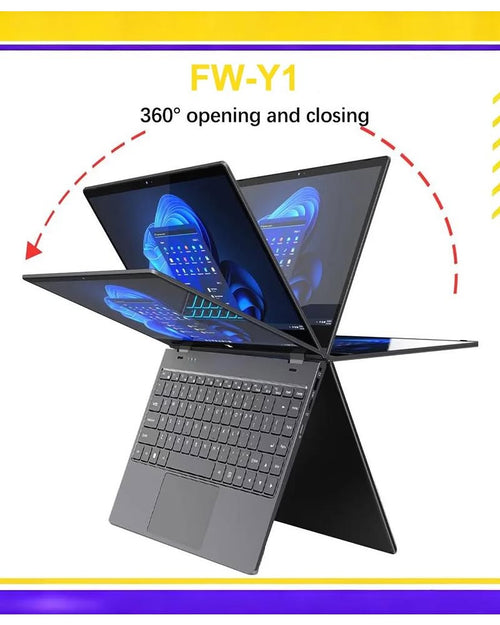 14" 360° Flip 2-in-1 Touchscreen Laptop – Intel N95, 12GB RAM