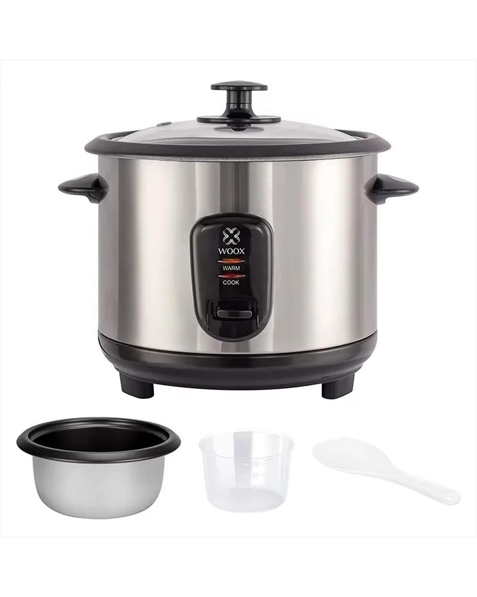 Mini Rice Cooker – 1L Electric, 2-Person
