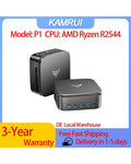 KAMRUI P1 Mini PC – Ryzen R2544, 16GB RAM, 512GB SSD