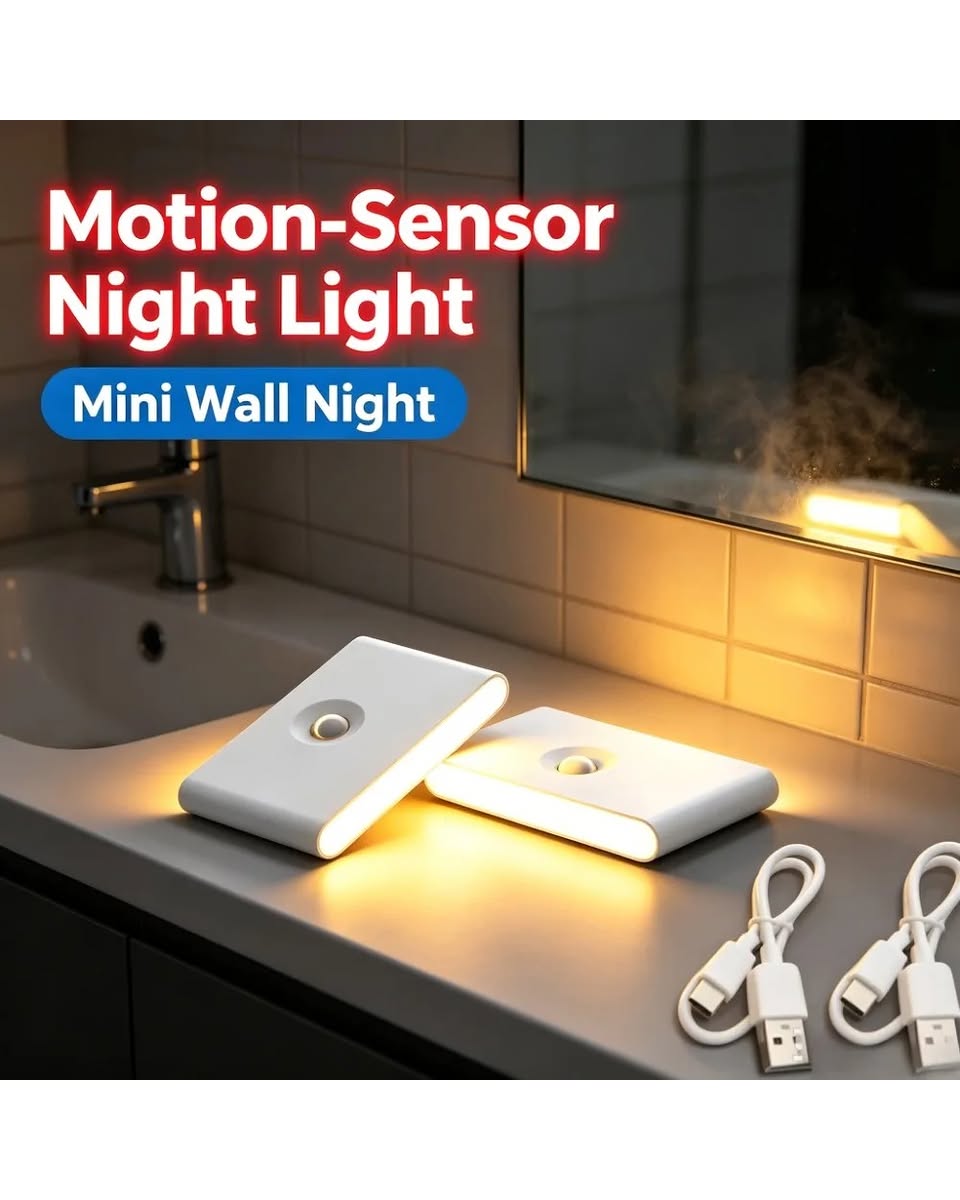 Rechargeable LED Motion Sensor Night Light