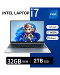 14.1" Intel i7-8650U Laptop – 32GB RAM, 1TB SSD