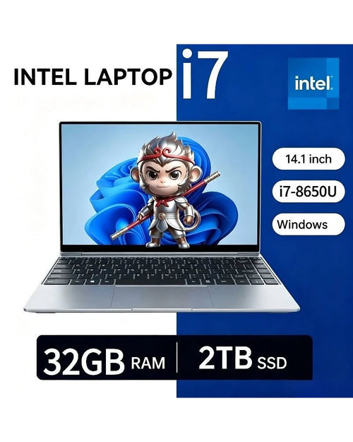 14.1" Intel i7-8650U Laptop – 32GB RAM, 1TB SSD