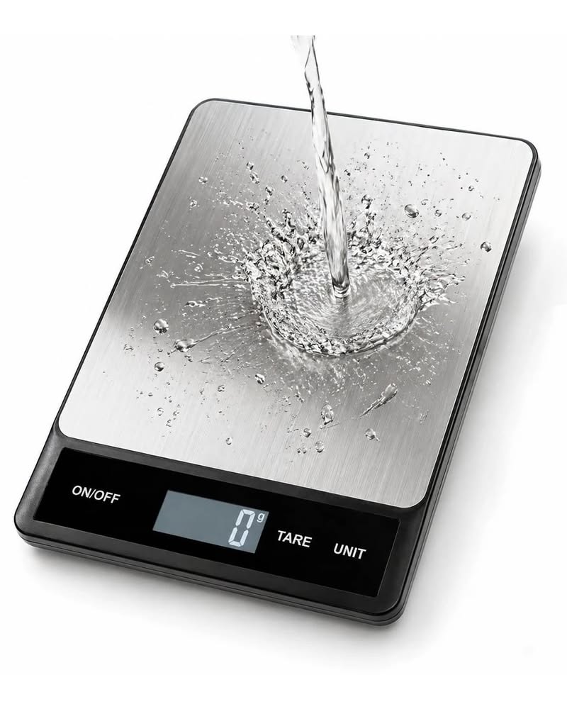 Digital Kitchen Scale – 15kg USB Rechargeable