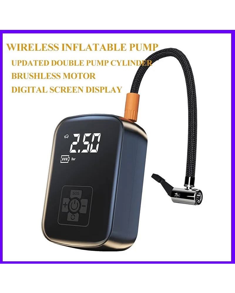 Wireless Tire Inflator – 150PSI Portable Air Compressor
