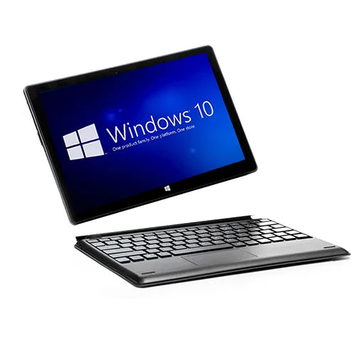10 Inch Windows 2 in 1 Detachable Tablet Laptop with Keyboard