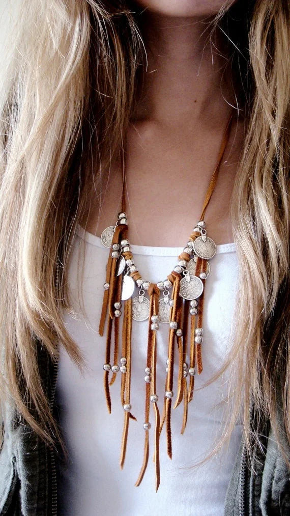 Afghan Kuchi Coin Necklace