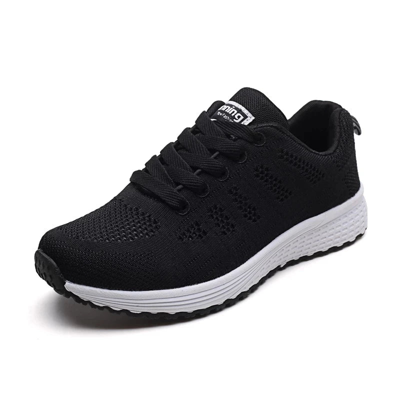 Women's White Fashion Sneakers
