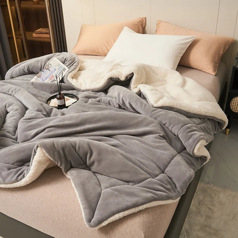 Winter Car Travel Blanket