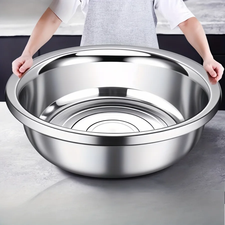 Large Stainless Steel Mixing Bowl Set