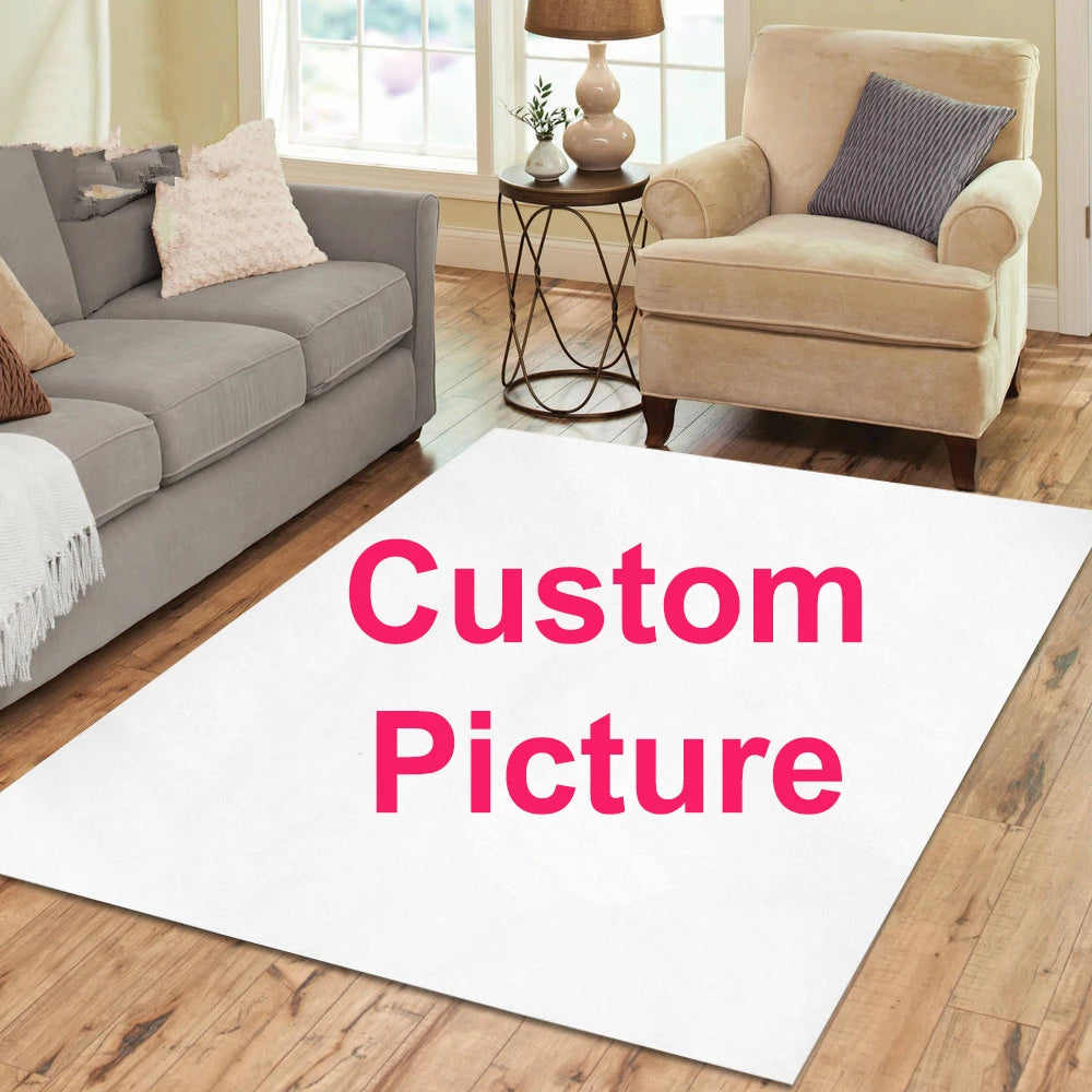 Custom Printed Rectangle Area Rug