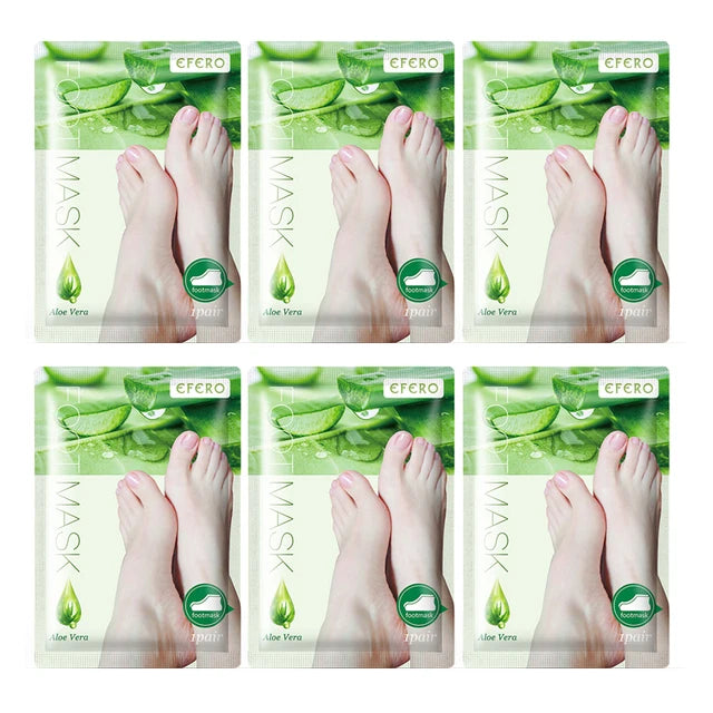 Exfoliating Foot Peel Mask 6-Pack