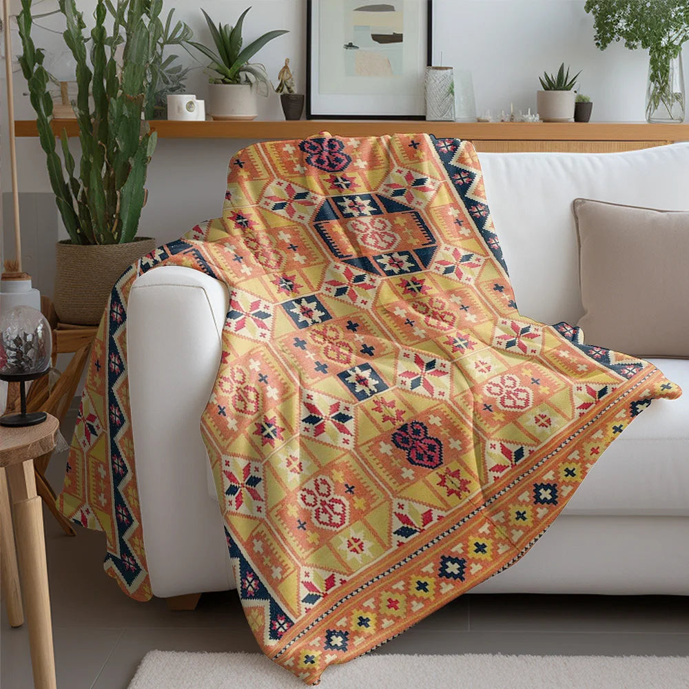 Tribal Afghan Kilim Rug