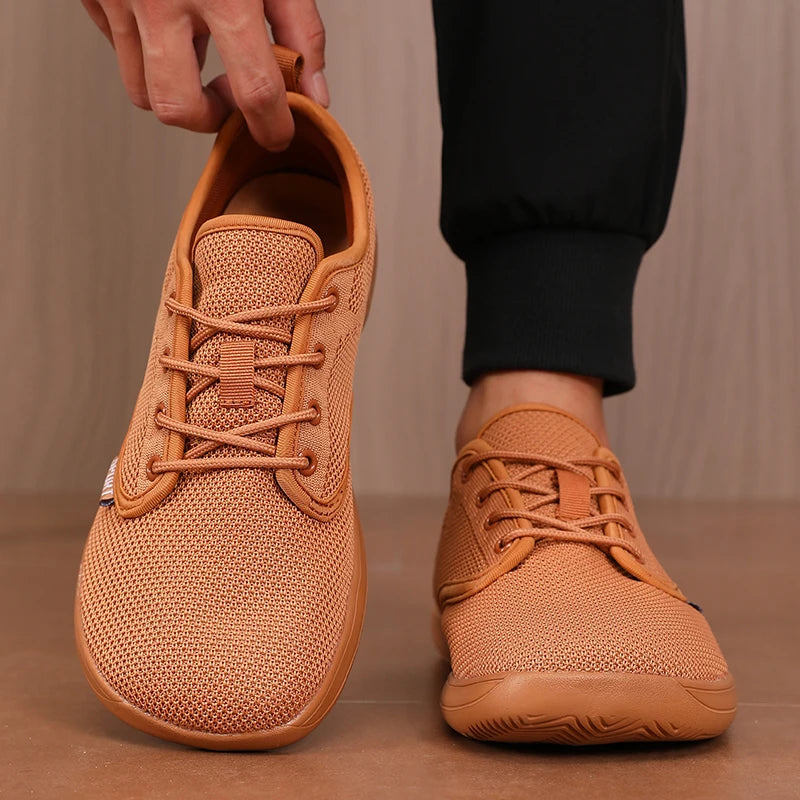 Men's Wide-Toe Barefoot Canvas Sneakers