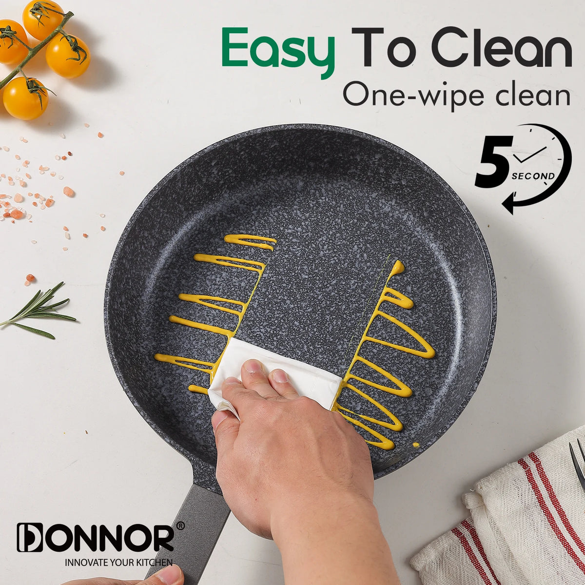 Granite Non-Stick Frying Pan 24cm
