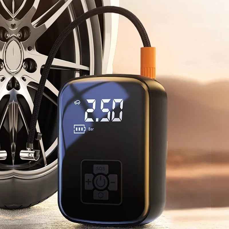 Portable 150PSI Tire Inflator – Wired & Wireless Air Compressor