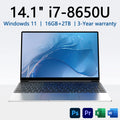 Intel Core i7 14.1 Inch Ultra Slim Laptop 32GB RAM 2TB SSD