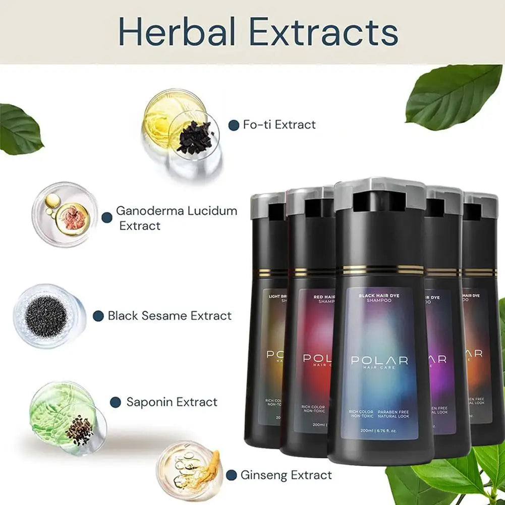 Permanent Black Hair Dye Cream