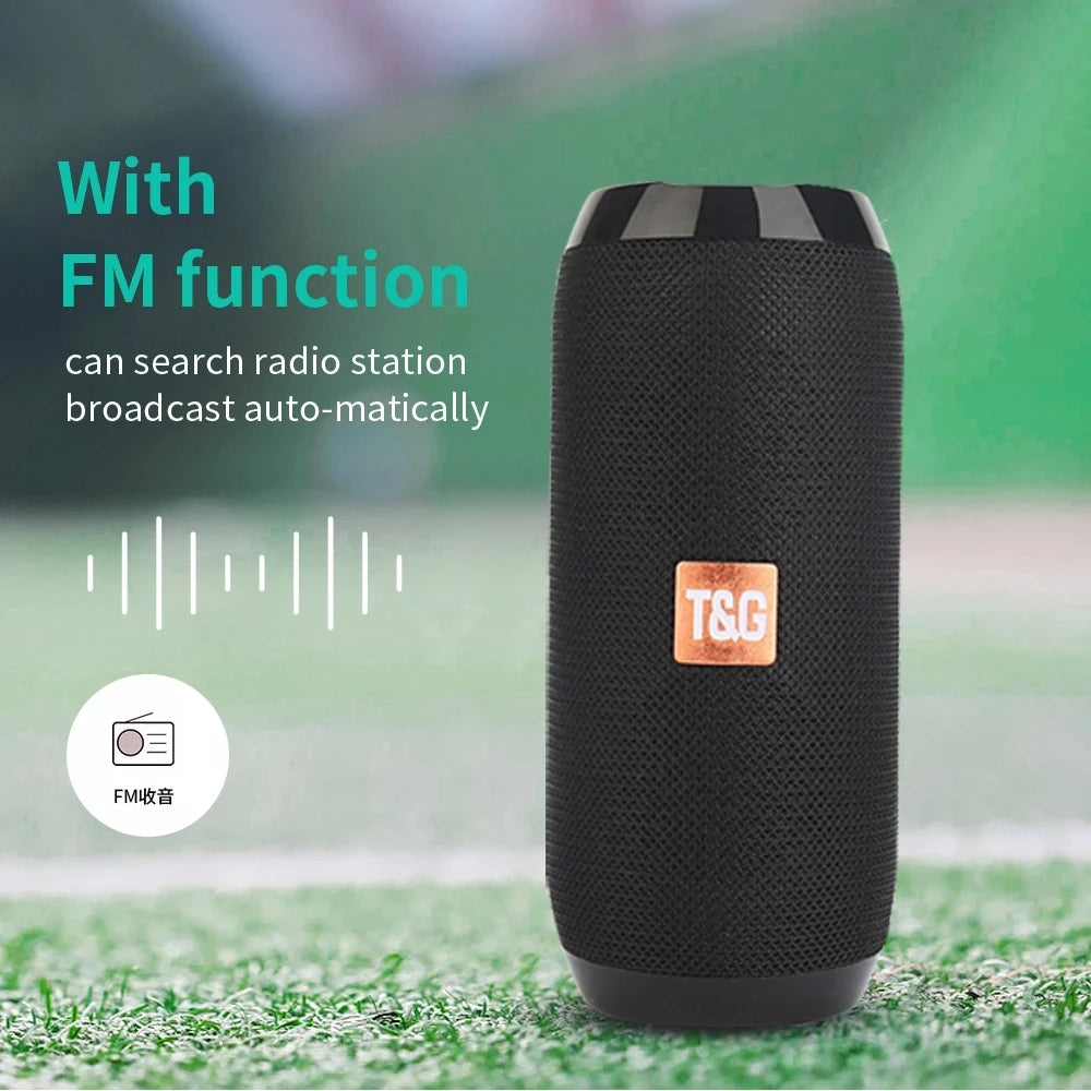 Mini Portable Bluetooth Speaker with FM Radio