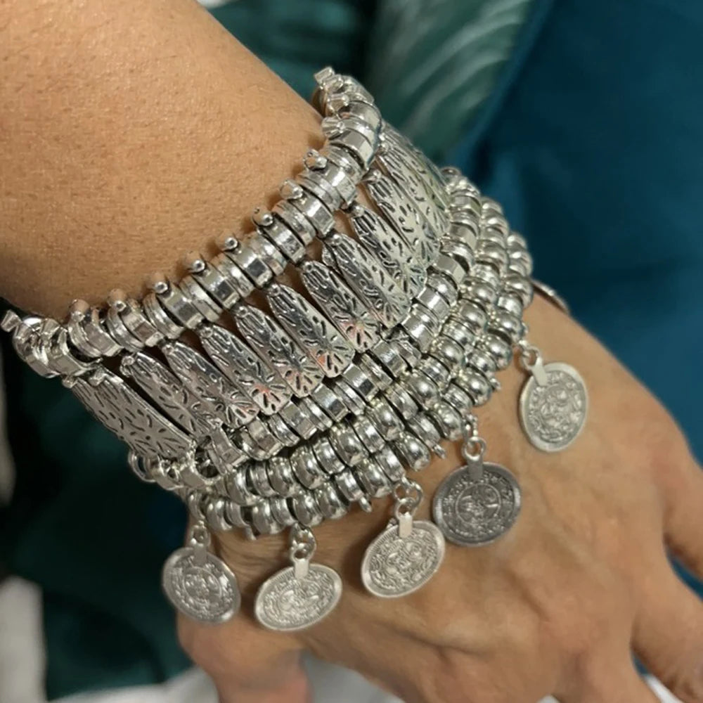 Afghan Kuchi Coin Bracelet