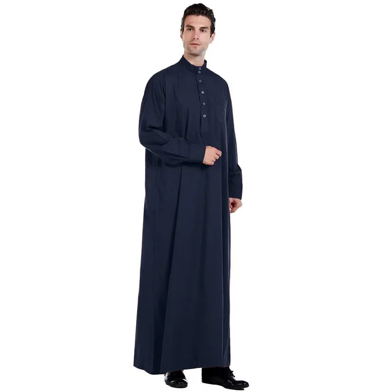 Men's White Afghan Thobe