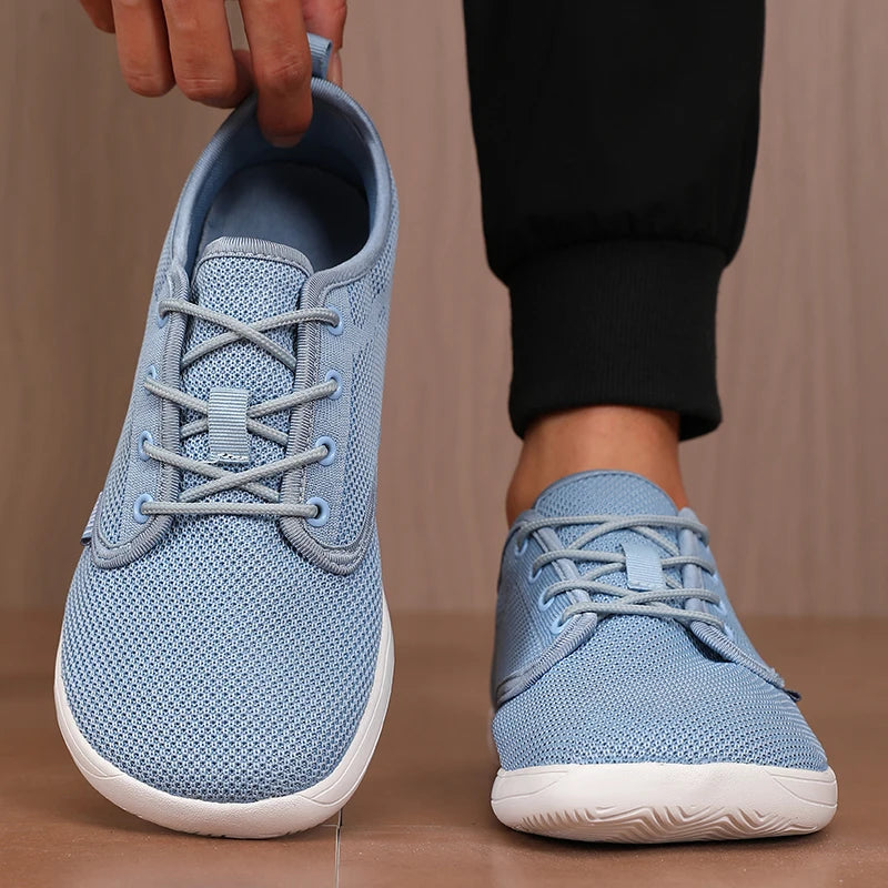 Men's Wide-Toe Barefoot Canvas Sneakers