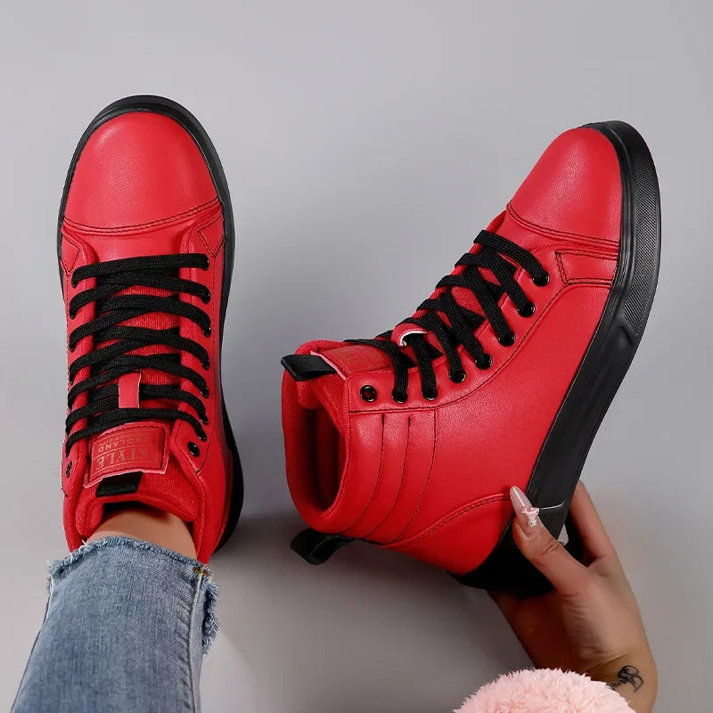 Men's High-Top Skateboarding Sneakers