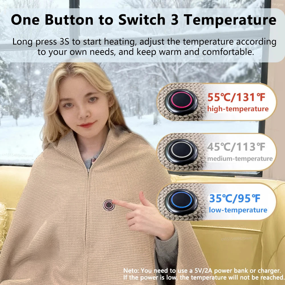 USB Heated Blanket