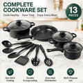 13-Piece Maifan Stone Cookware Set