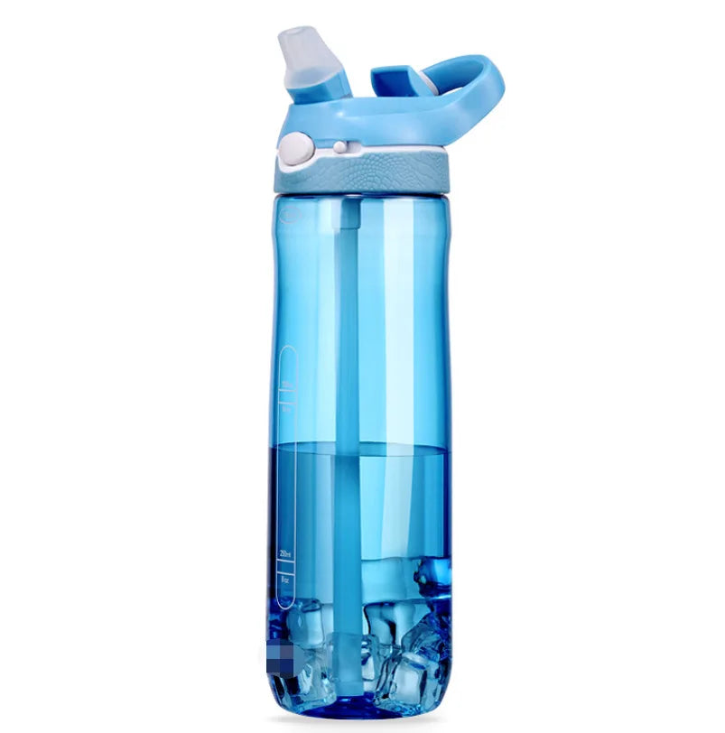 1L Tritan Sport Water Bottle with Straw