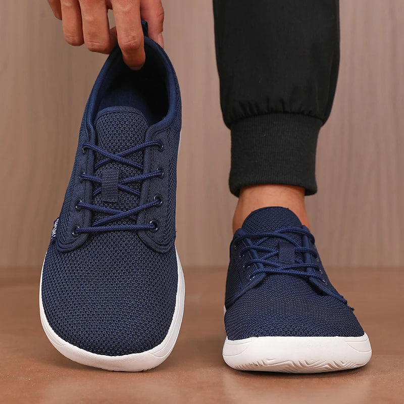 Men's Wide-Toe Barefoot Canvas Sneakers