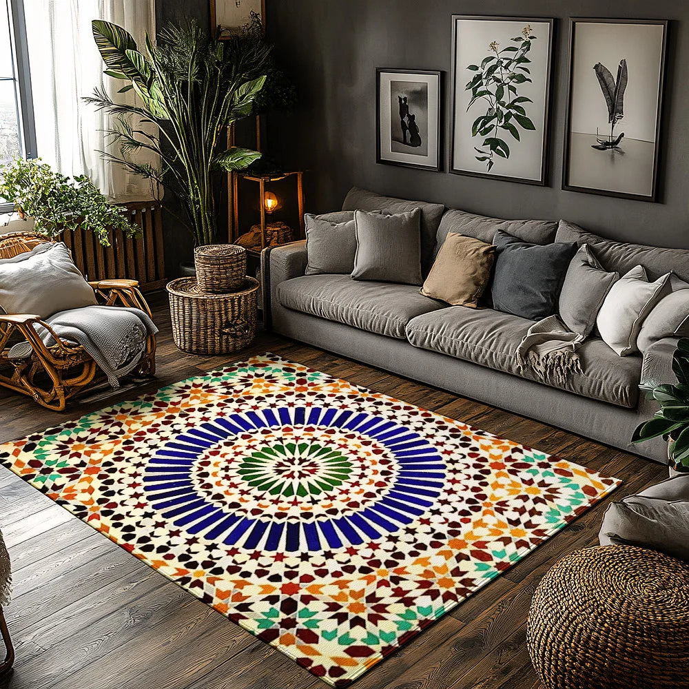 Moroccan Vintage Persian Kilim Rug