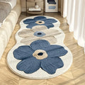 Plush Bedroom Bedside Strip Rug