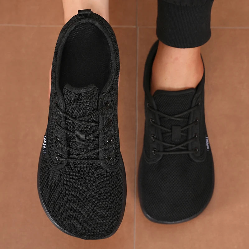 Men's Wide-Toe Barefoot Canvas Sneakers