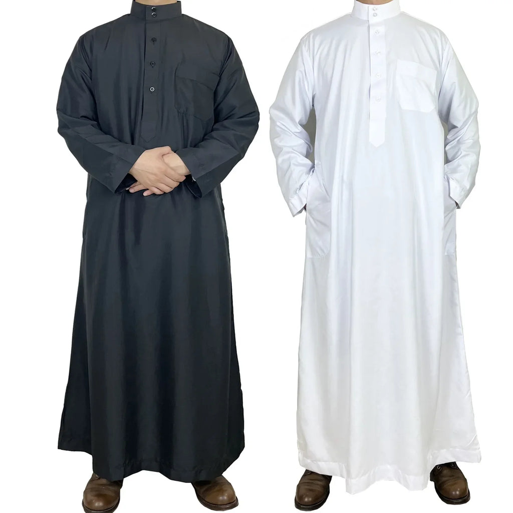 Men's White Afghan Thobe