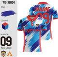 Men's Number 7 Soccer T-Shirt - Red