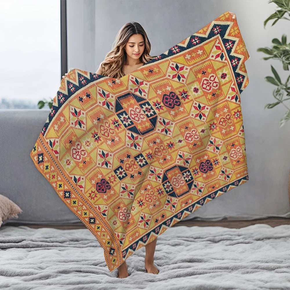 Tribal Afghan Kilim Rug
