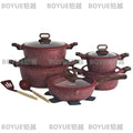15-Piece Granite Pots and Pans Set