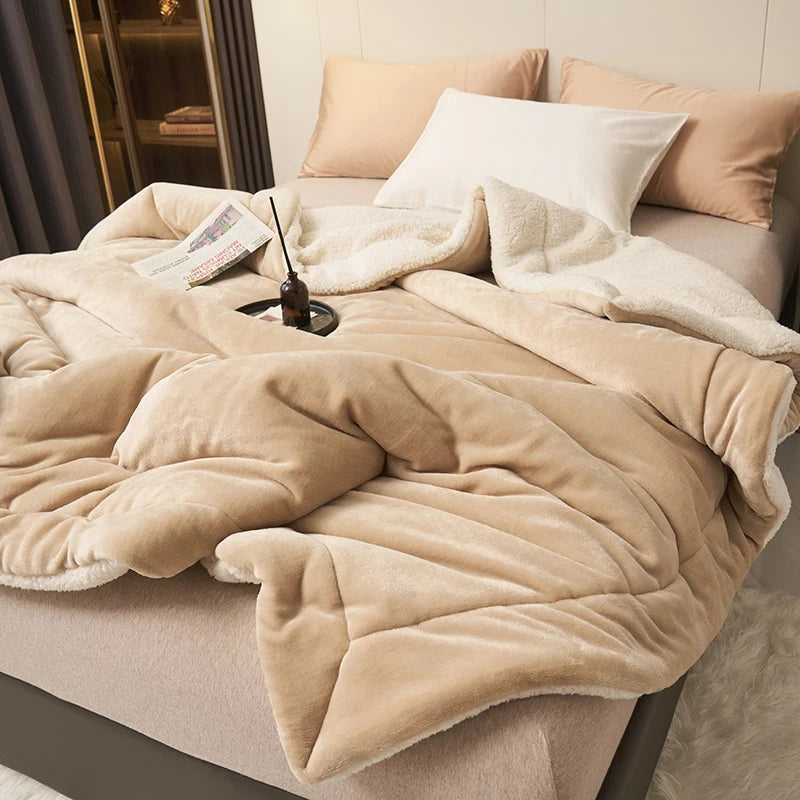 Winter Car Travel Blanket