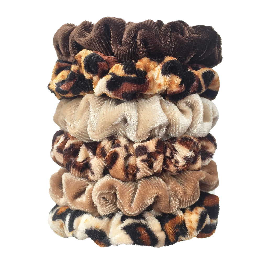 Women's Velvet Scrunchies Set