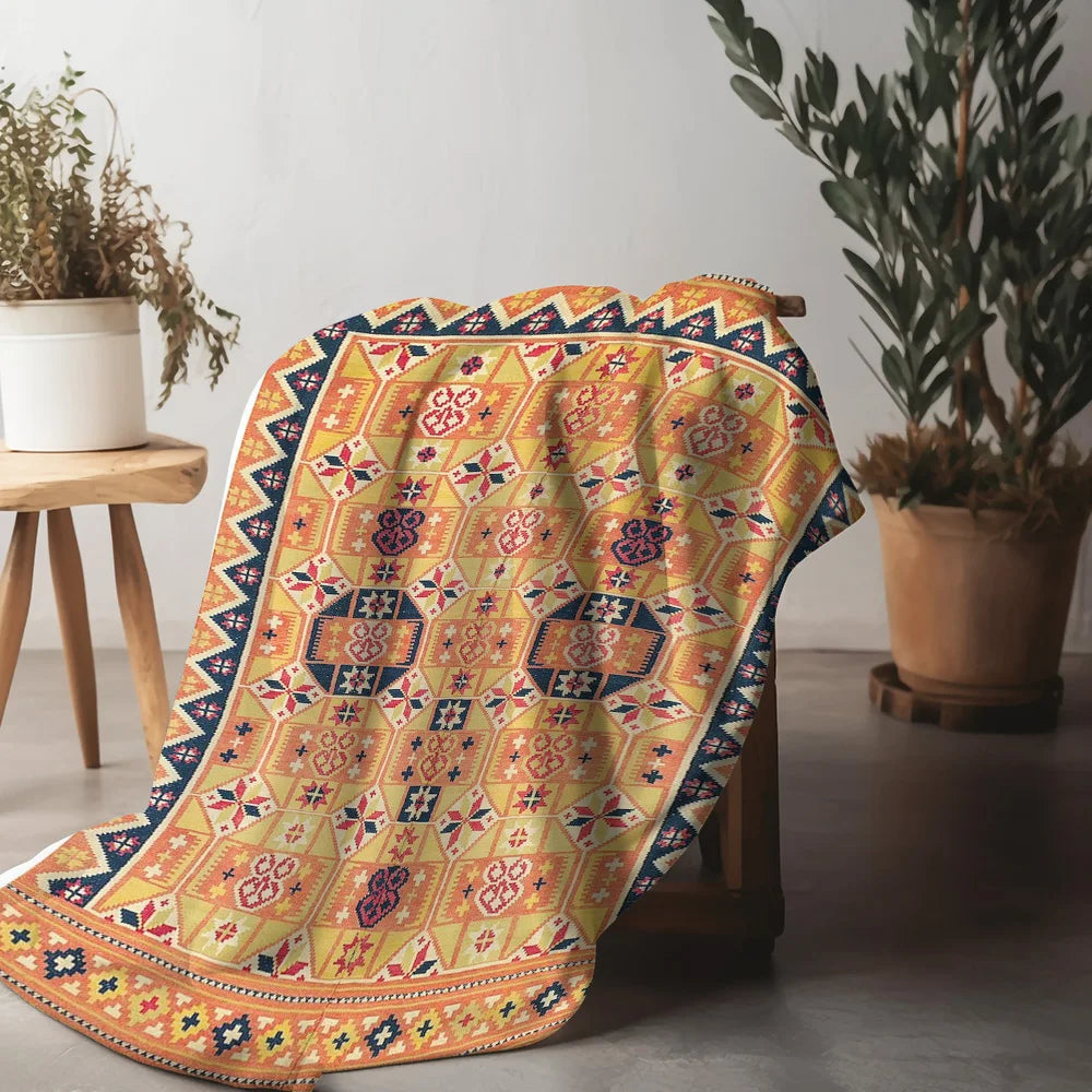Tribal Afghan Kilim Rug