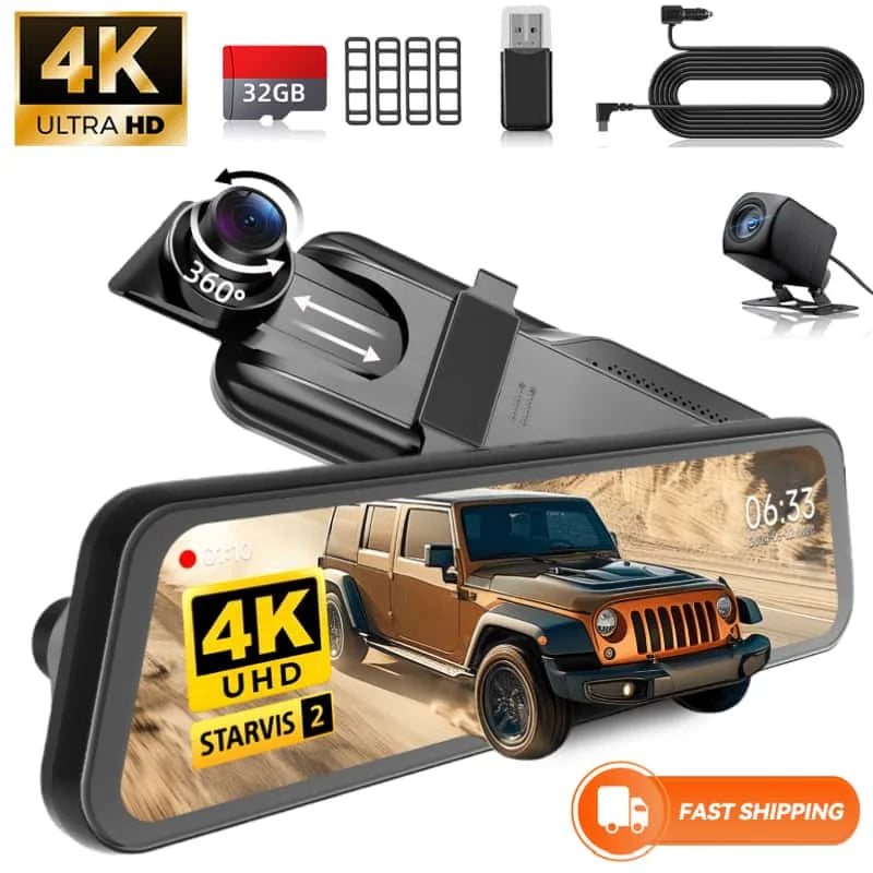 Rearview Mirror Dash Cam