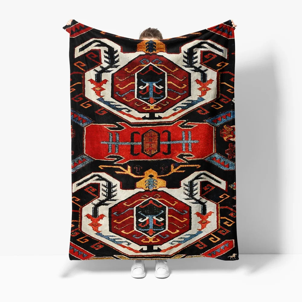 Vintage Afghan Kilim Rug