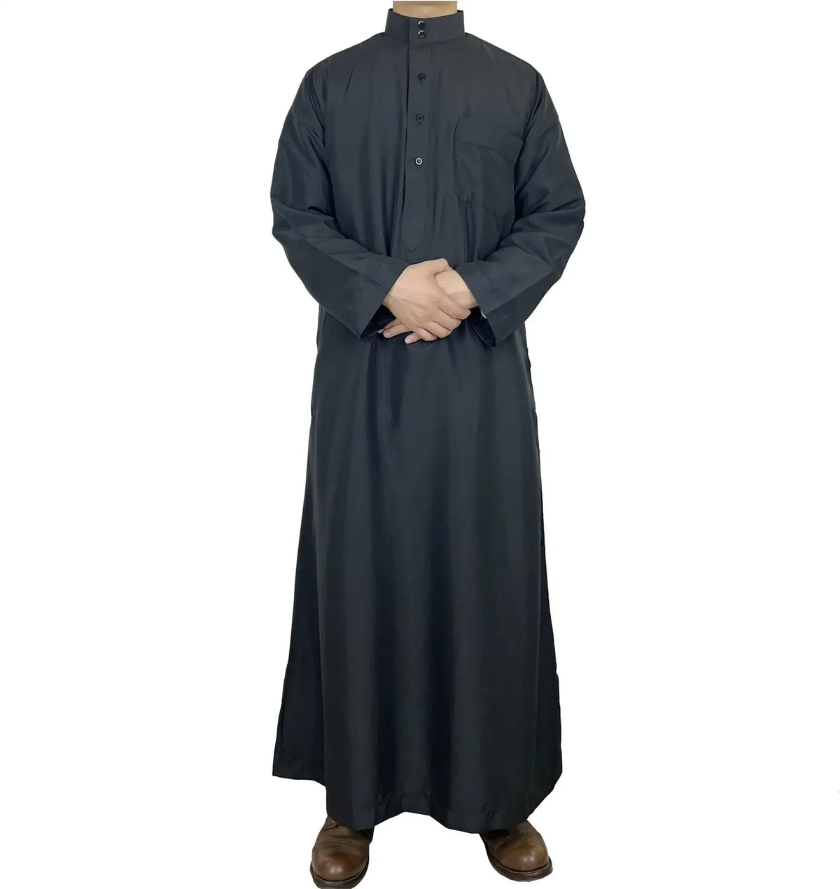 Men's White Afghan Thobe