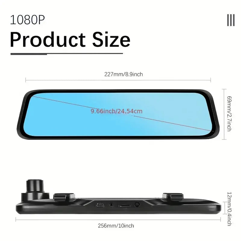 Rearview Mirror Dash Cam