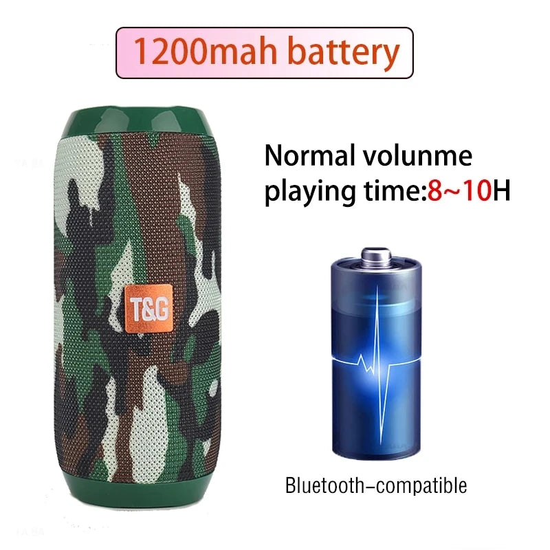 Mini Portable Bluetooth Speaker with FM Radio